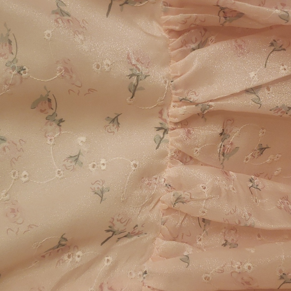 NWT- Altar'd State Pink Floral Mini Dress - Picture 6 of 10